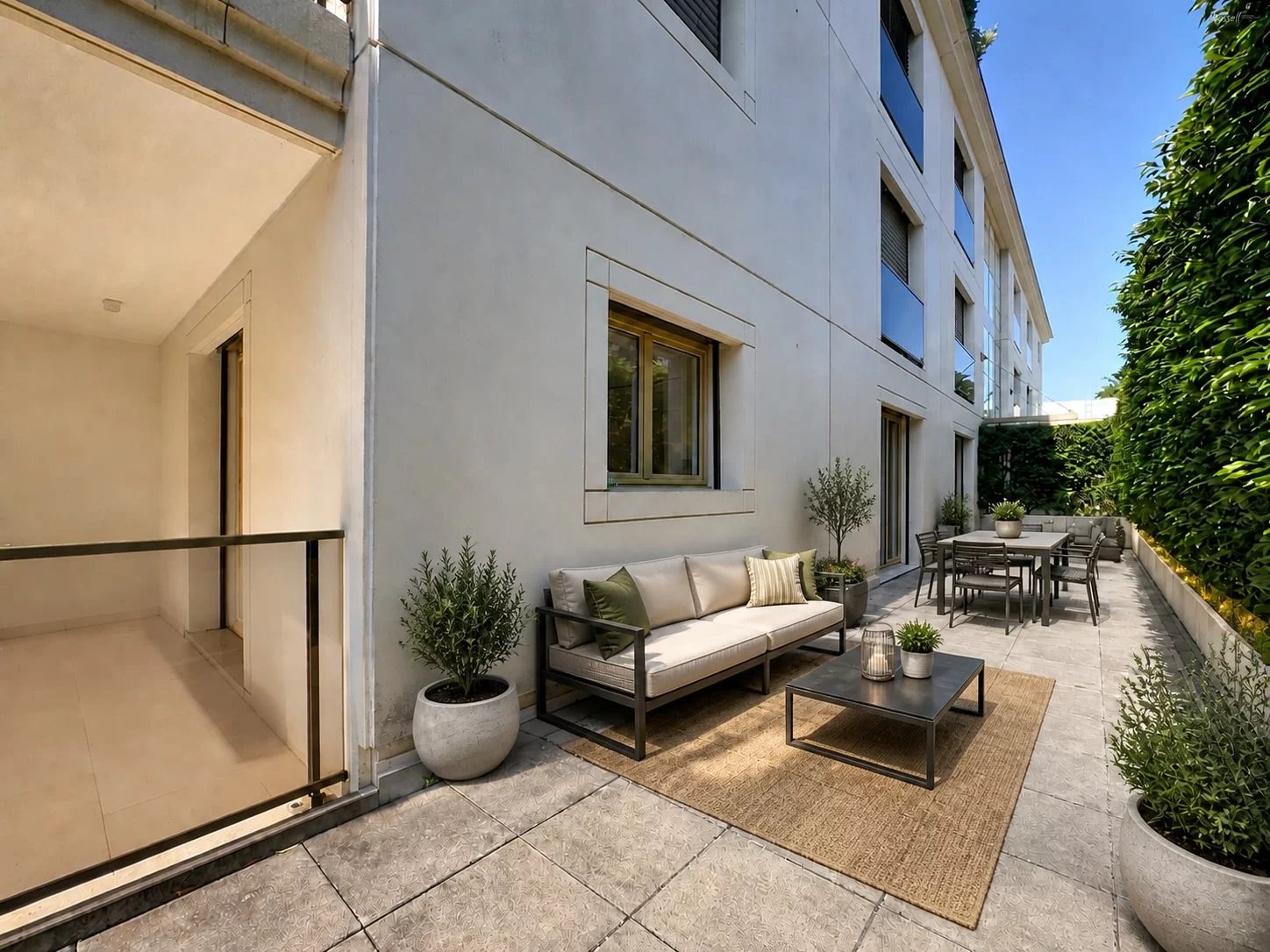 Luxueux duplex avec jardin privatif