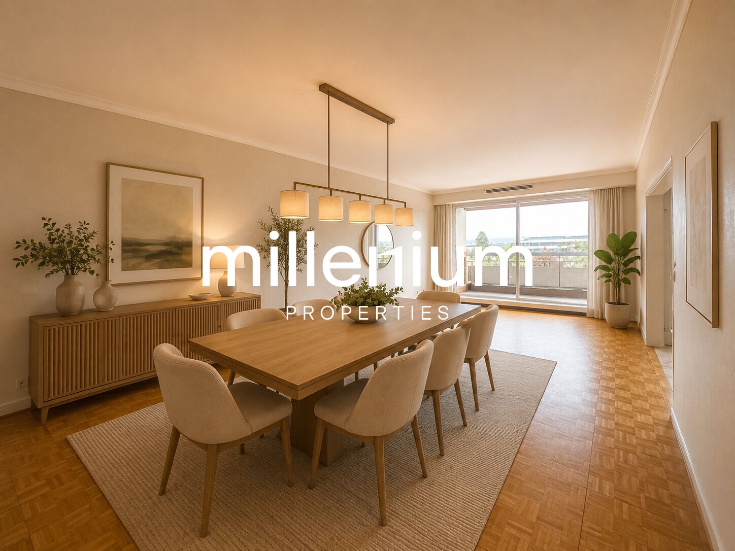 Bel appartement lumineux entièrement rénové