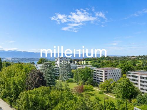 Superbe duplex en attique avec vue Lac et Mont-Blanc à Chêne-Bougeries