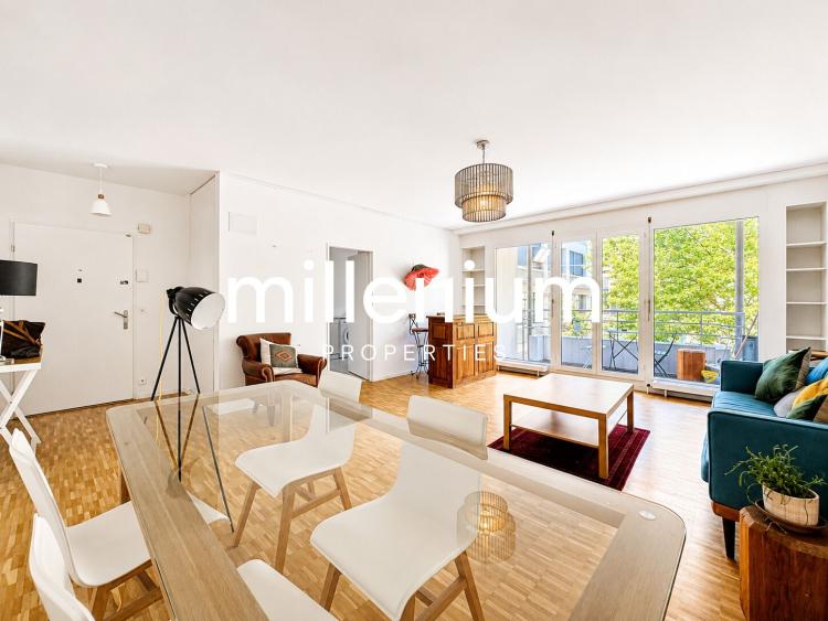 Magnifique appartement de 4P meublé avec vue imprenable sur le Rhône