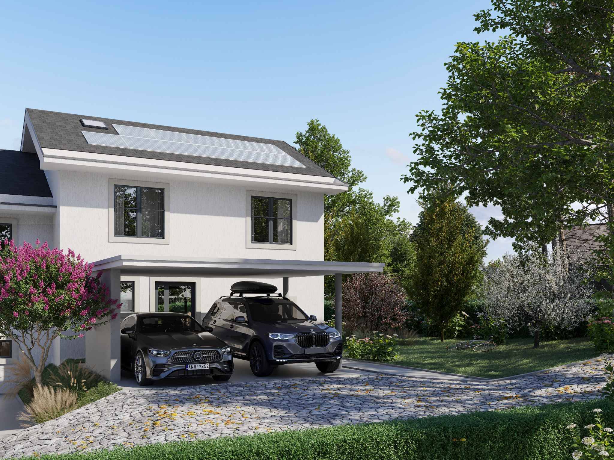 PERMIS EN FORCE I RAVISSANTE VILLA JUMELLE EN PIGNON - VILLA  A
