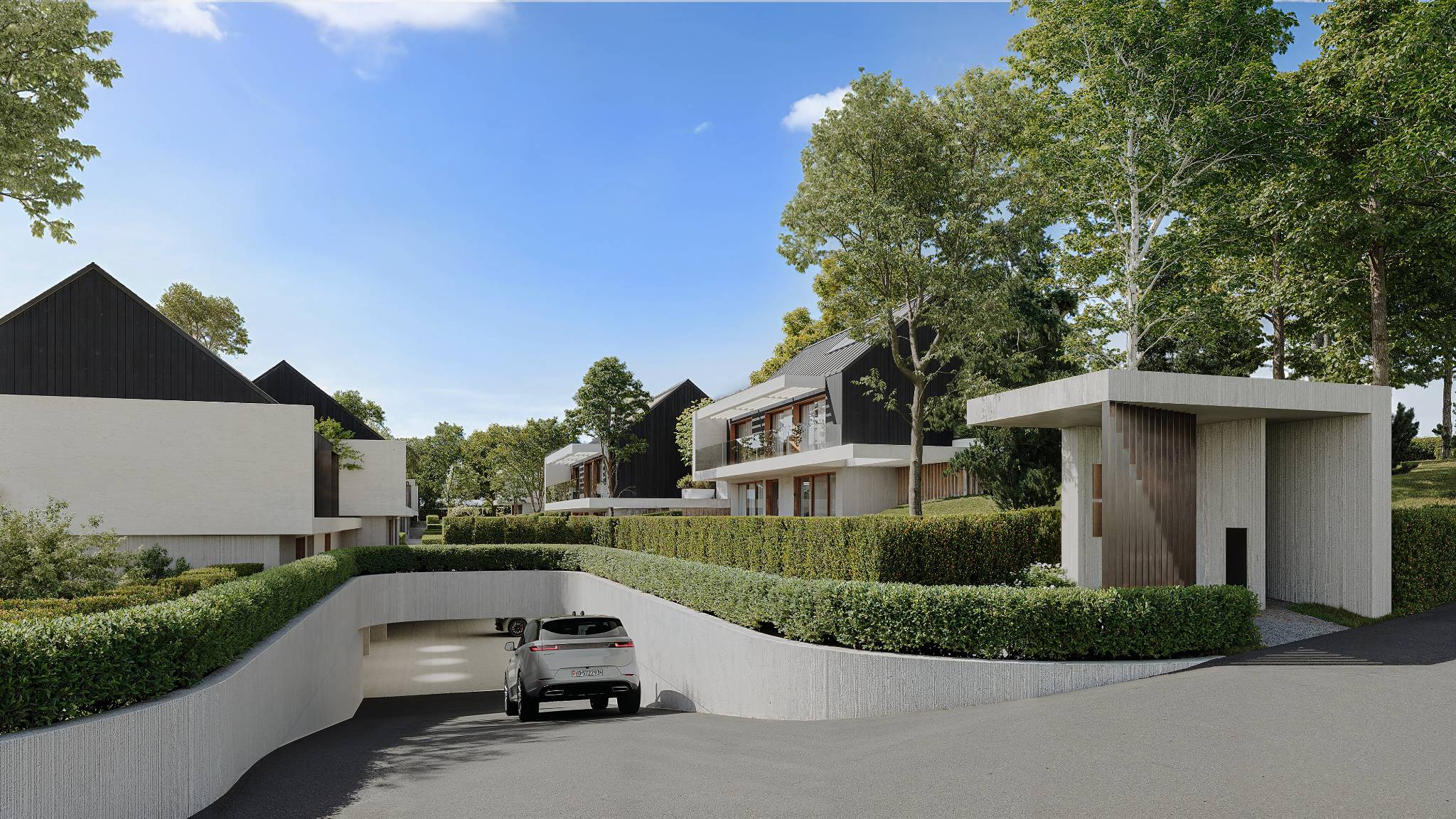 DOMAINE DE BELLEVUE - Construction de 8 villas de standing