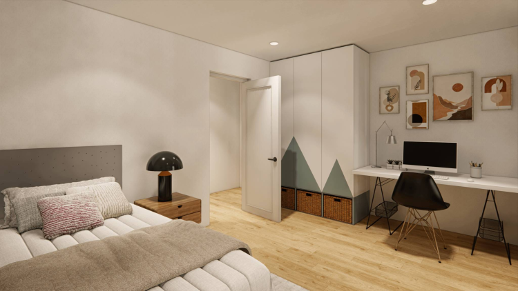 Nouveau projet à proximité de la rivière - appartement de 4.5 pièces au 2e