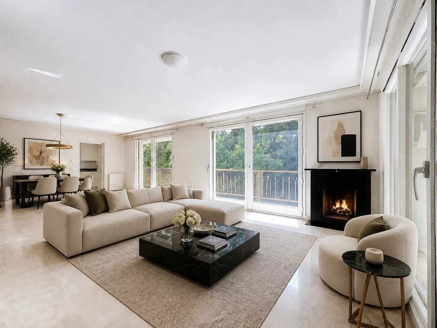 Luxueux duplex avec jardin privatif