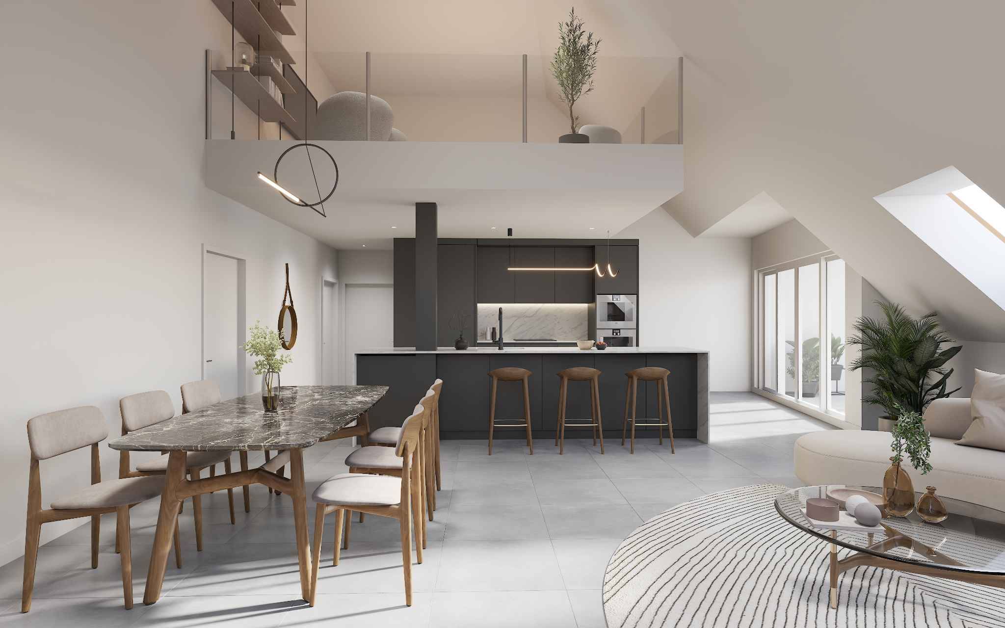 Nouveau : Appartement neuf de 5,5 pièces avec vue lac