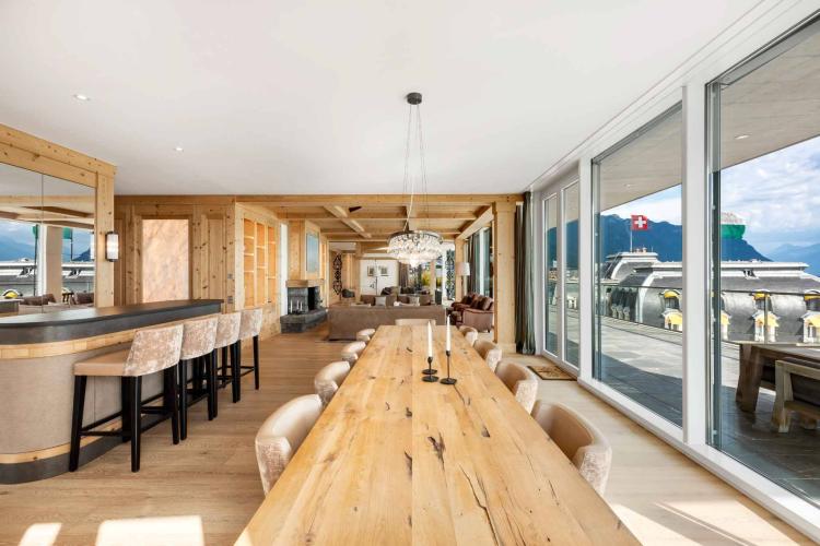 Appartement unique, entre luxe alpin et modernité