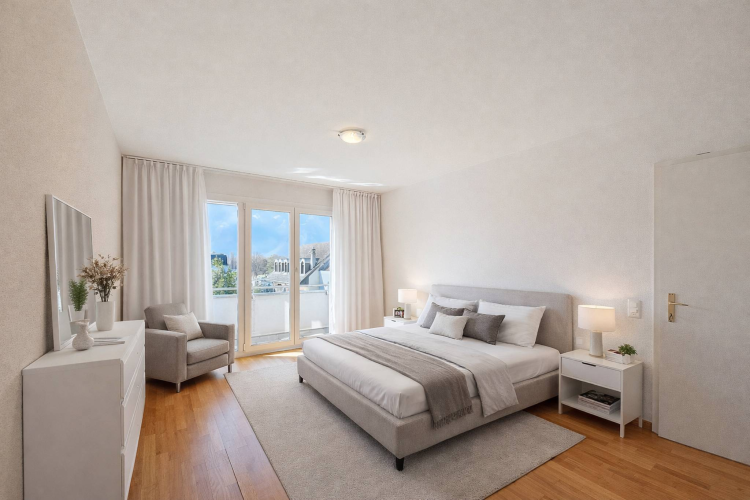 En exclusivité ! Attique de 4.5 pièces avec vaste terrasse et vue imprenable sur le lac