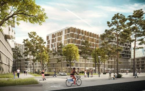 Quartier de l'Etang - Appartement de 2.5 pièces - Lot D3.1_63-10.03 - Zone de Dévoleppement