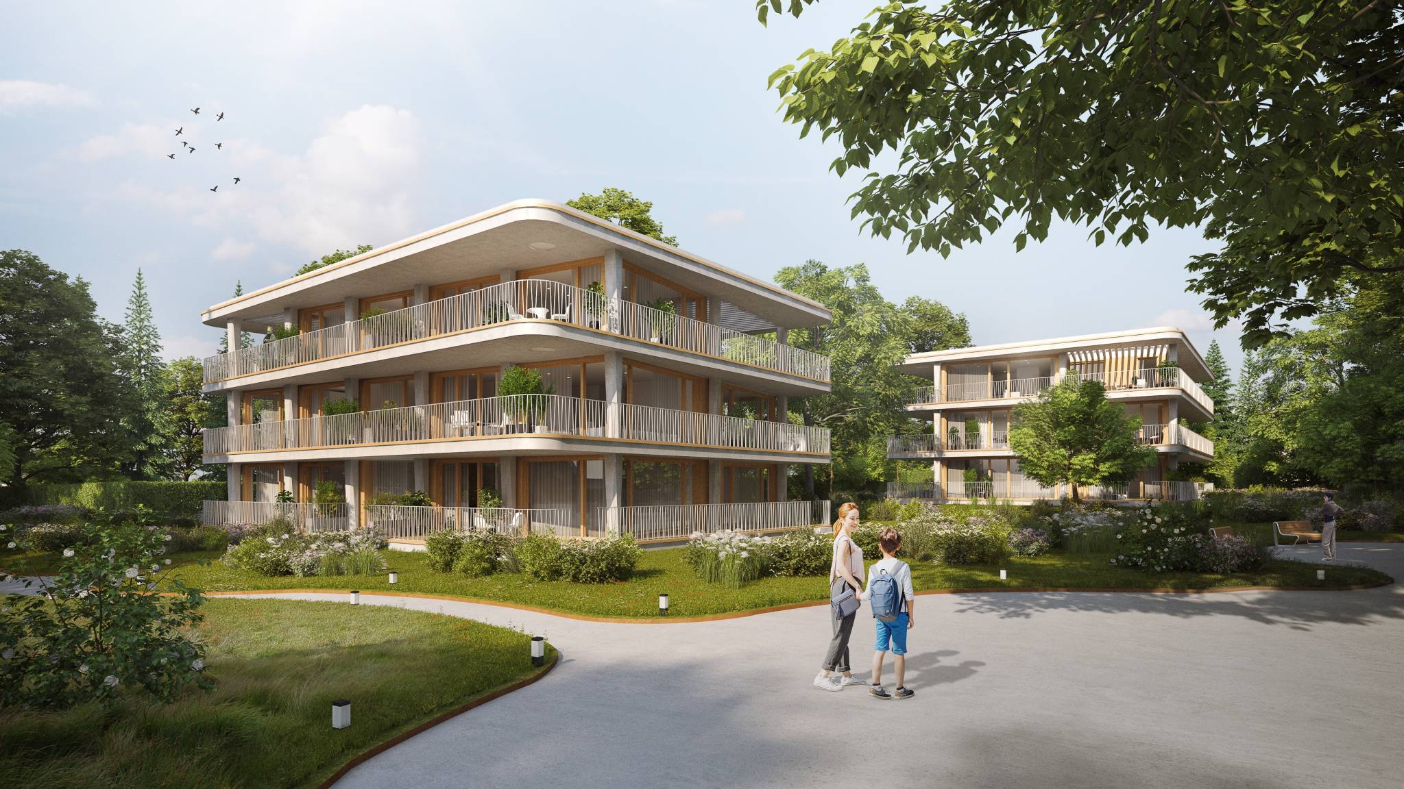 Domaine du Parc à Onex - Lot 3A - 5 pièces au 1er