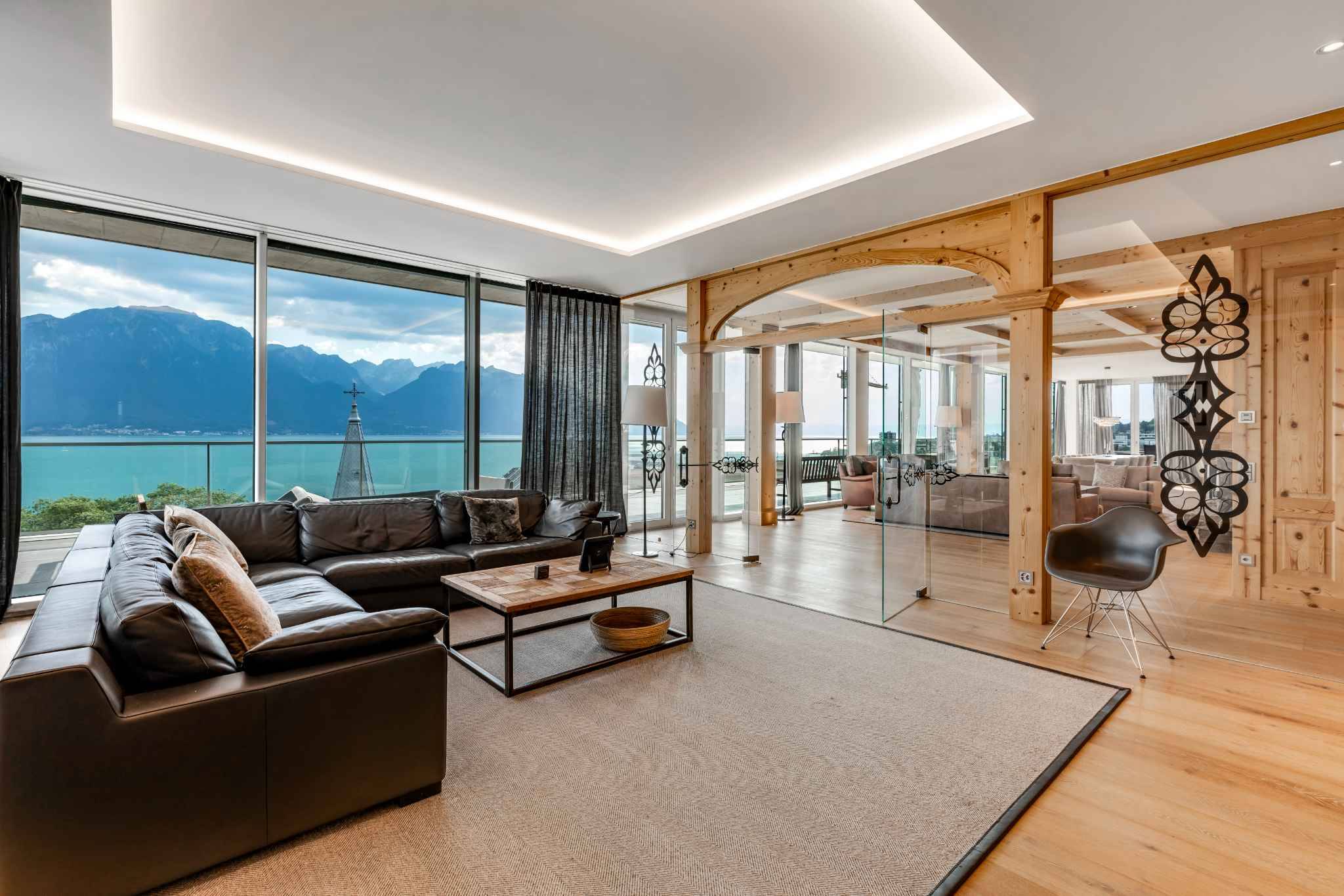 Appartement unique, entre luxe alpin et modernité