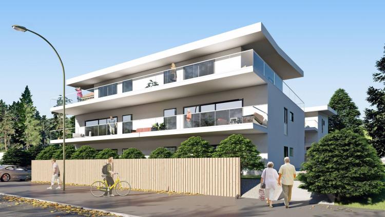 Nouveau projet à proximité de la rivière - appartement de 3.5 pièces au rez-de-chaussée