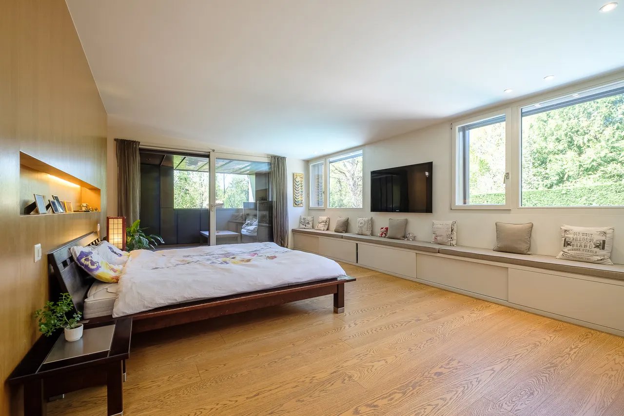 Propriété D'architecte Privée Et Sans Nuisances, Conches (Ge)
