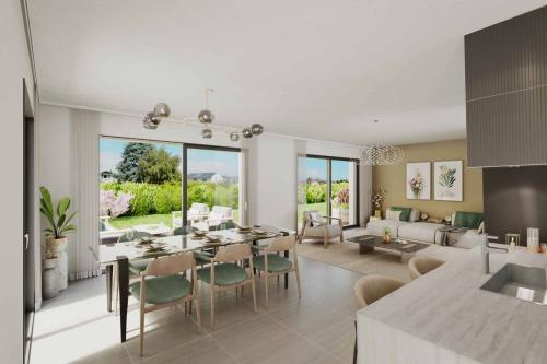 VILLA B - Villa semi-individuelle avec jardin au cœur de Savigny
