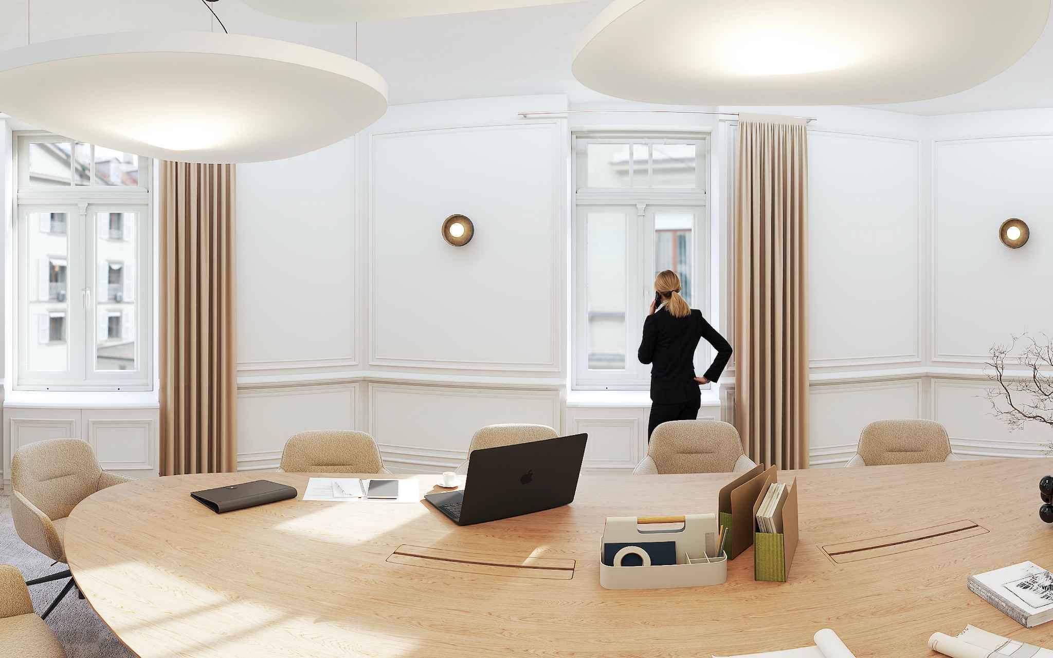 Immeuble administratif rénové d'environ 1300m2 - Quartier des Banques