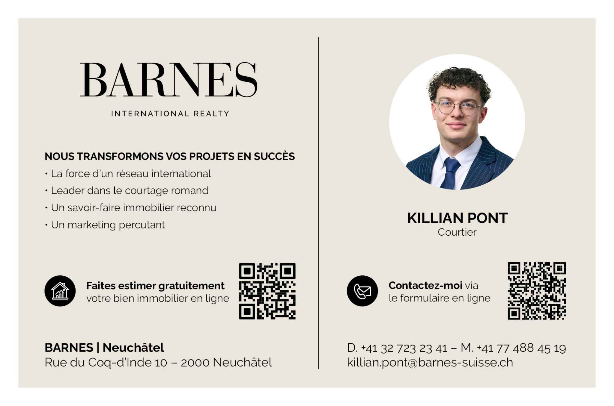 Domaine de Champréveyres: Opportunités multiples avec vue lac