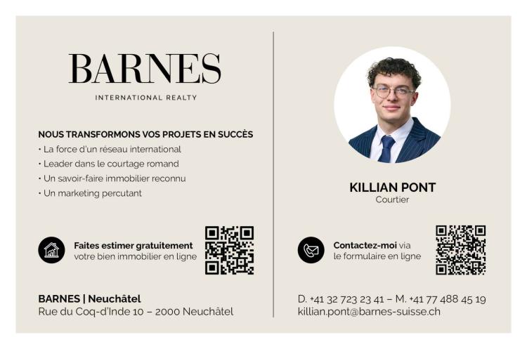 Domaine de Champréveyres: Opportunités multiples avec vue lac