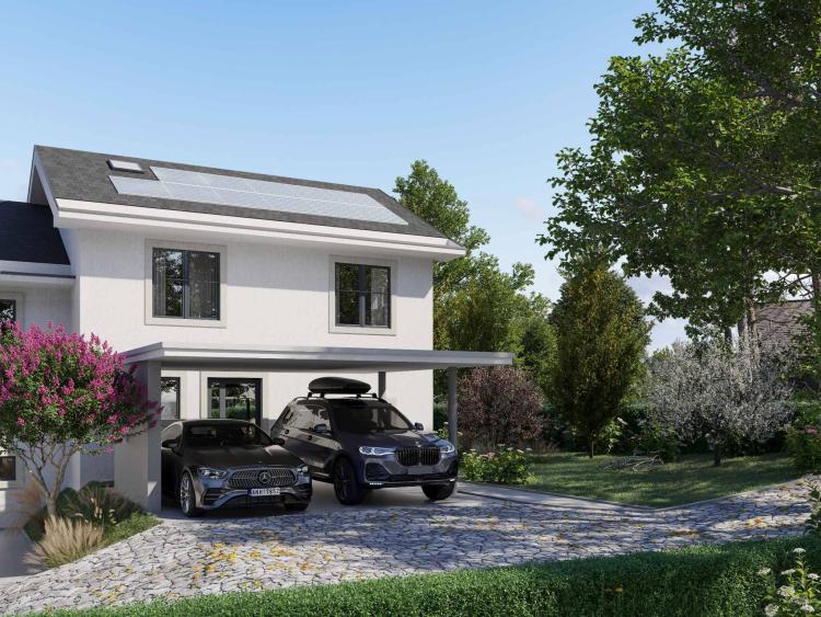 PERMIS EN FORCE I RAVISSANTE VILLA
JUMELLE EN PIGNON -
VILLA C